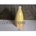 Decorative bottle with cork stopper colorful yellow design ceramic 7.75" tall   273370472949
